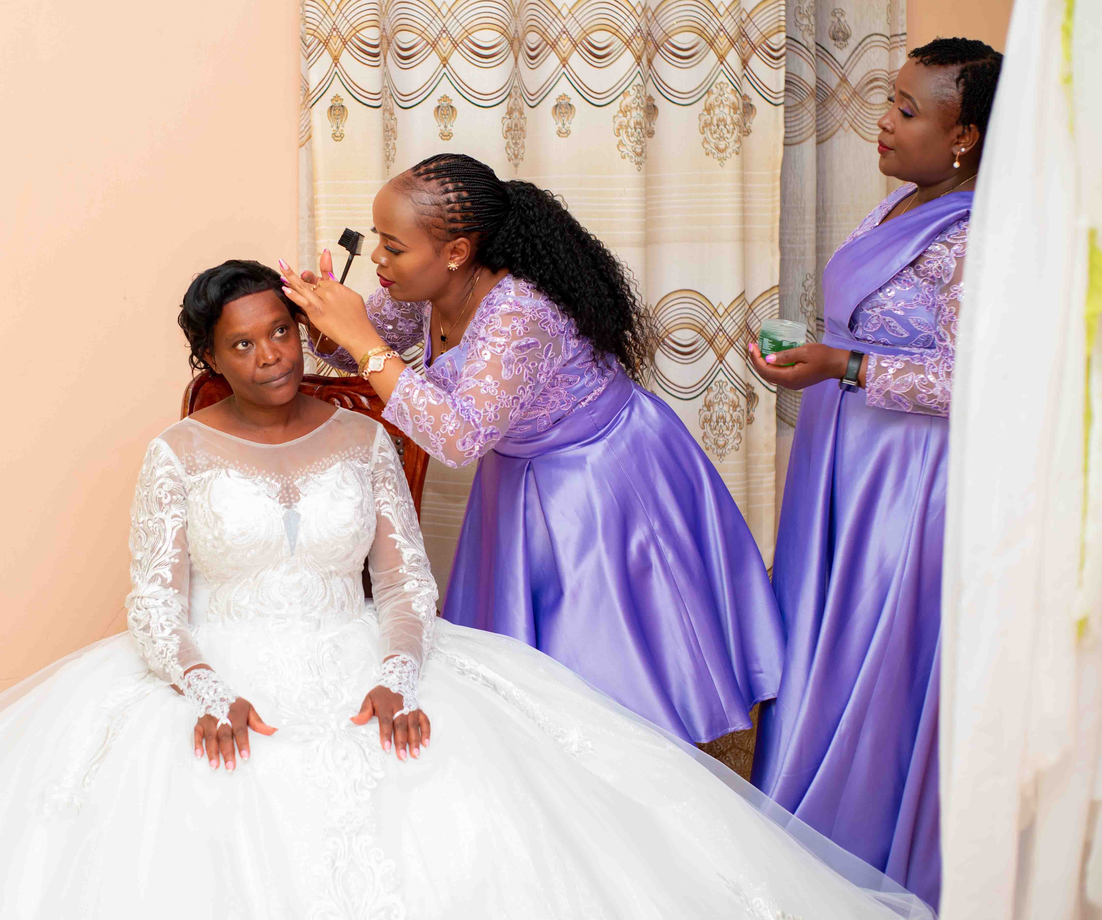 Wedding reception celebrations